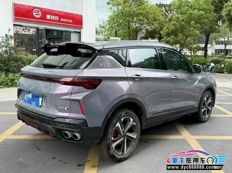 23年吉利缤越轿车抵押车出售