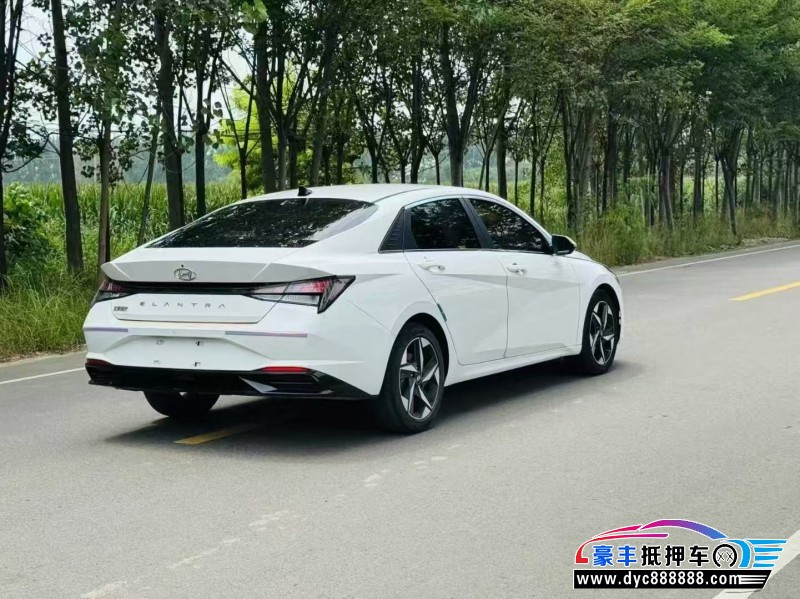 23年现代伊兰特轿车抵押车出售