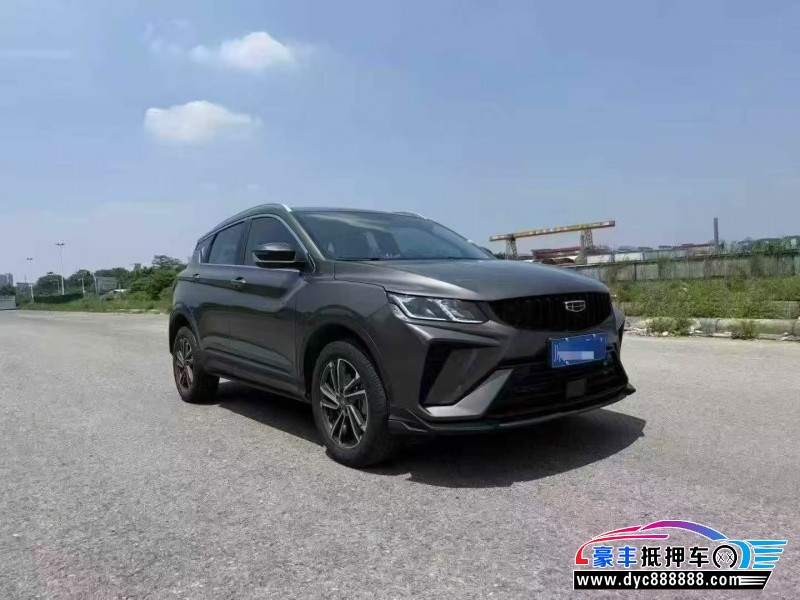 23年吉利缤越轿车抵押车出售