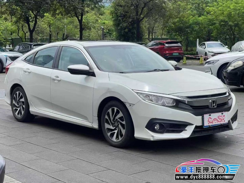 17年本田思域轿车抵押车出售