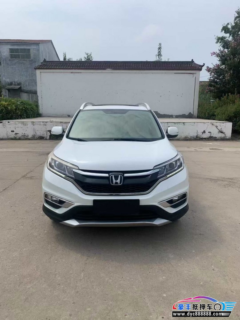 16年本田CR-V轿车抵押车出售