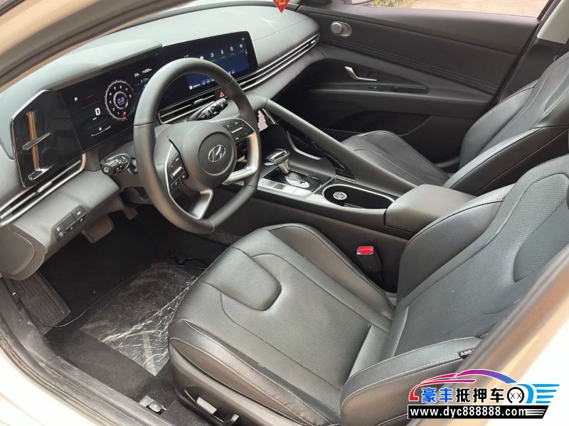 23年现代伊兰特轿车抵押车出售