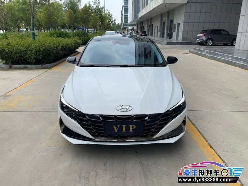 23年现代伊兰特轿车抵押车出售