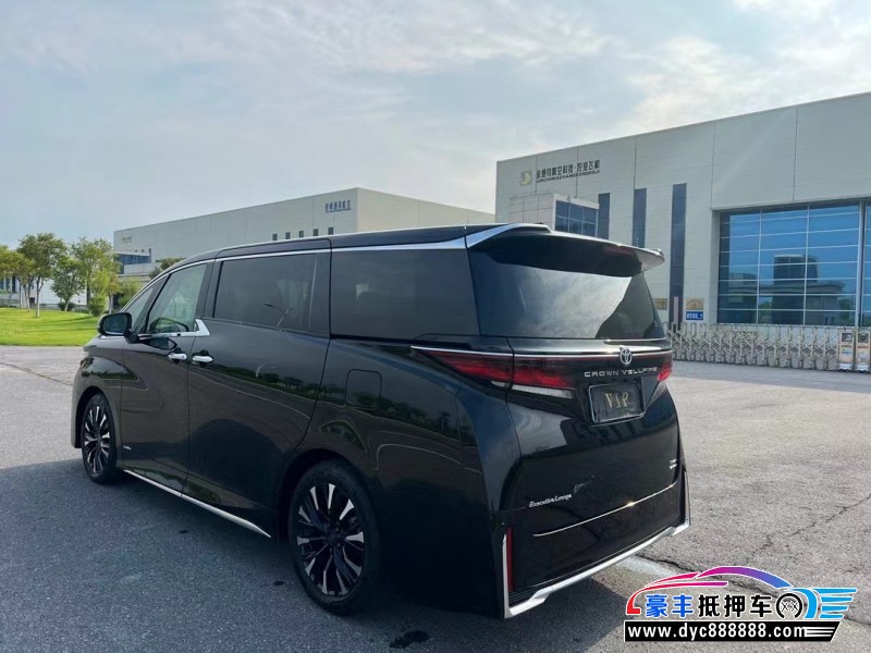 25年丰田威尔法轿车抵押车出售