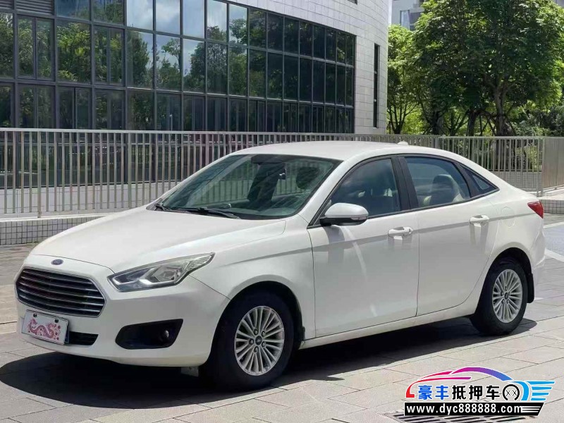 16年福特福睿斯轿车抵押车出售