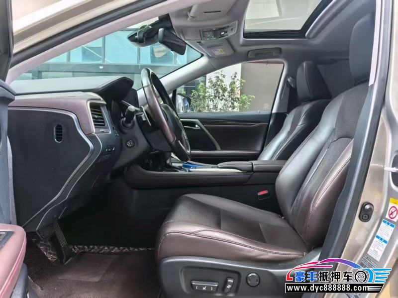 20年雷克萨斯RX轿车抵押车出售