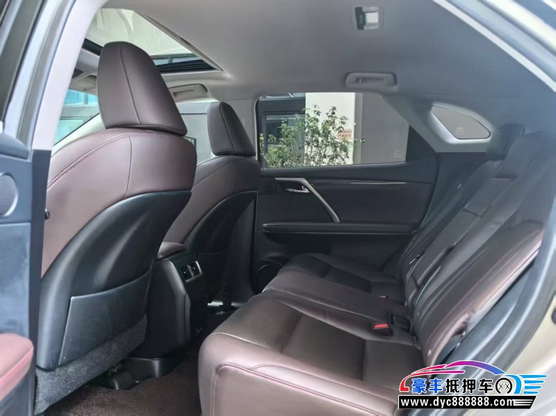 20年雷克萨斯RX轿车抵押车出售