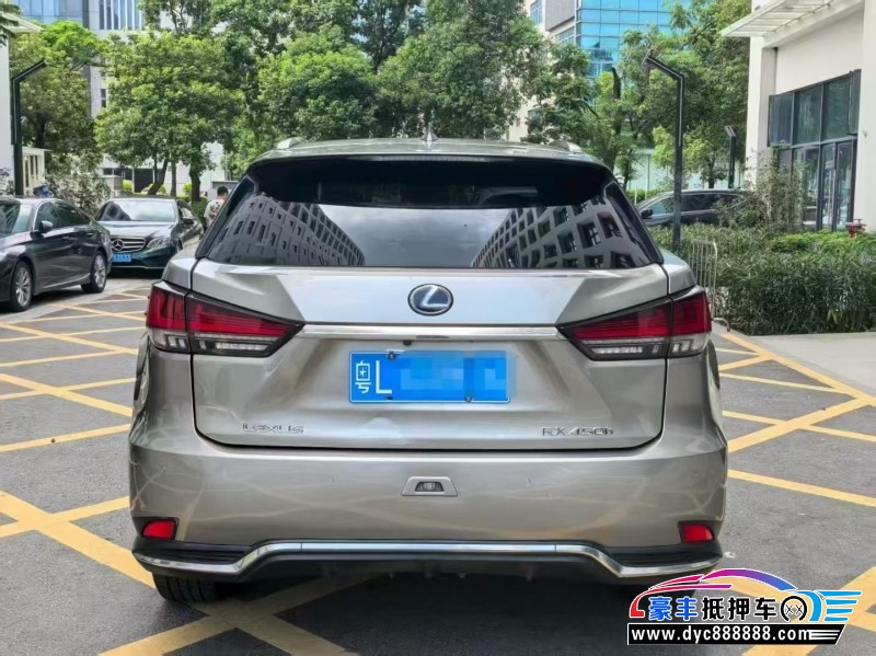 20年雷克萨斯RX轿车抵押车出售