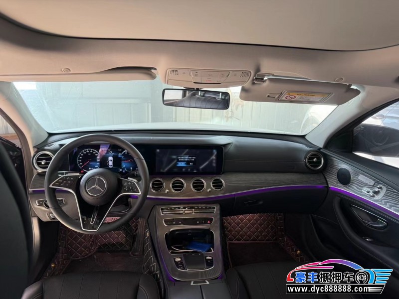 23年奔驰E轿车抵押车出售