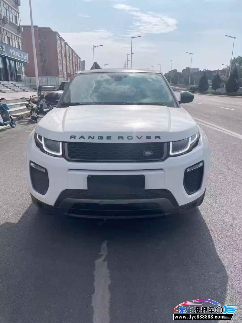 17年路虎揽胜极光SUV抵押车出售