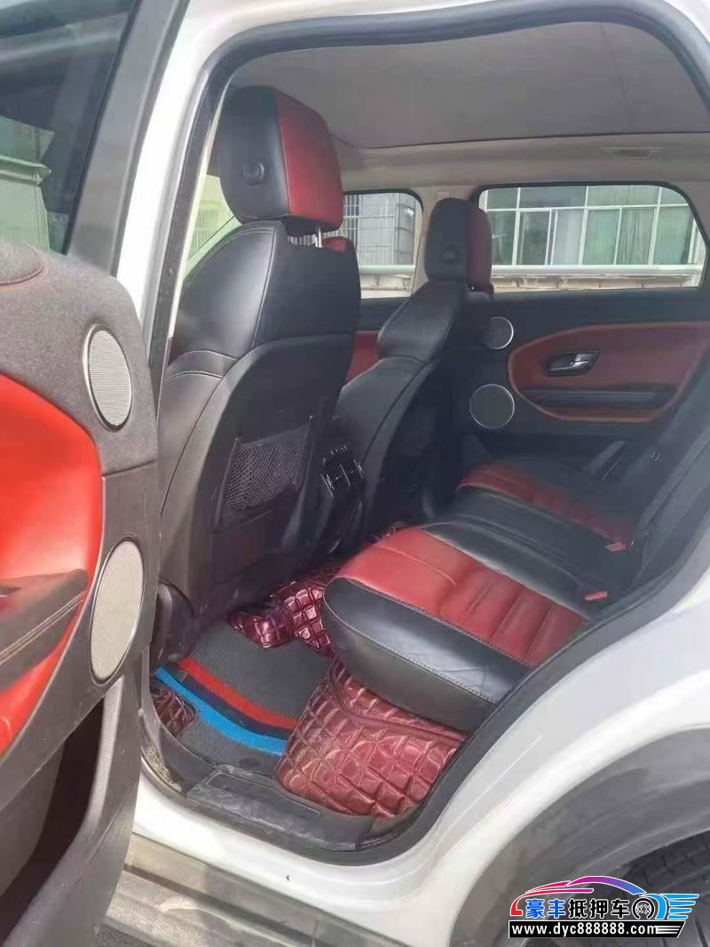 17年路虎揽胜极光SUV抵押车出售