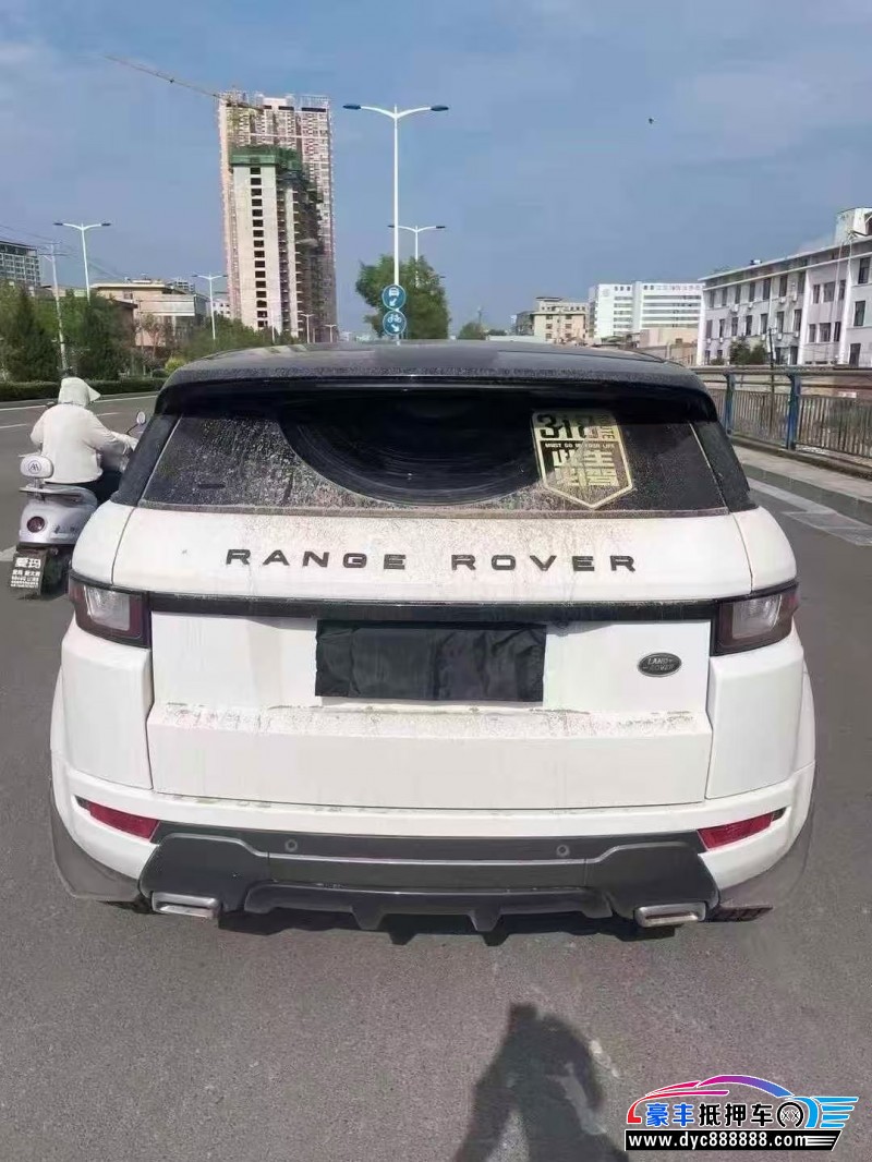 17年路虎揽胜极光SUV抵押车出售