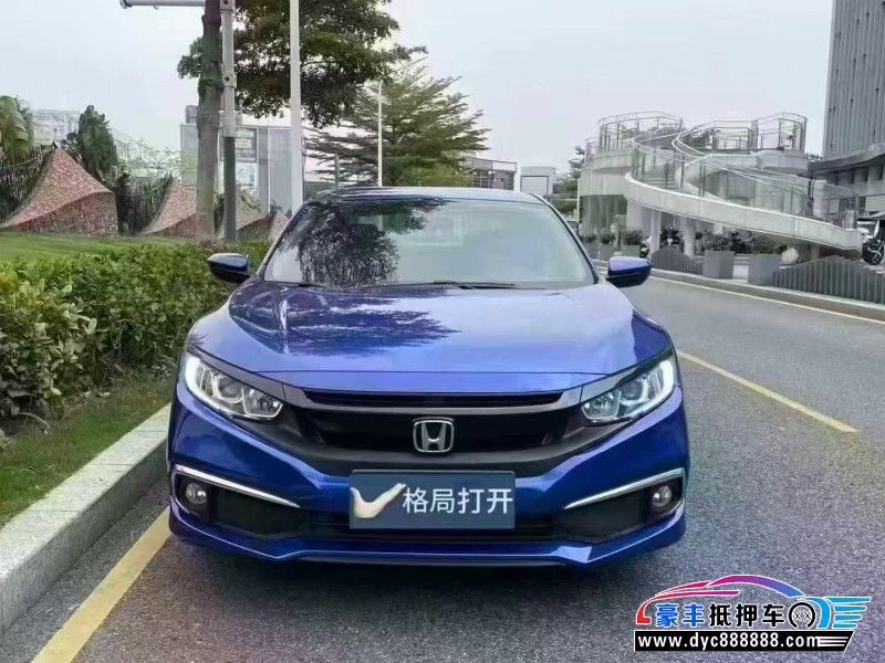 21年本田思域轿车抵押车出售