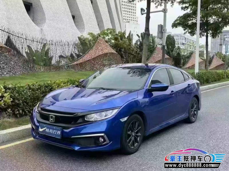 21年本田思域轿车抵押车出售