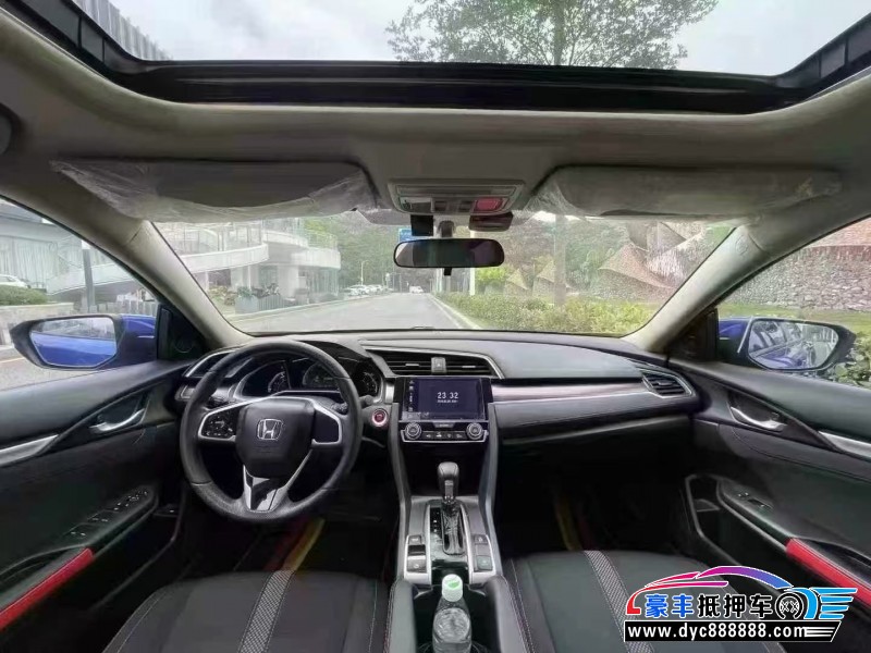 21年本田思域轿车抵押车出售