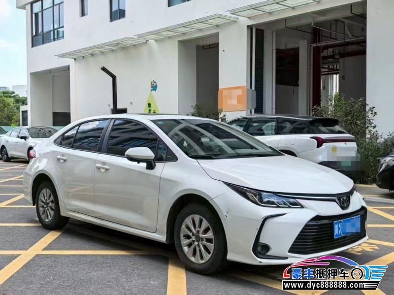 20年丰田卡罗拉轿车抵押车出售