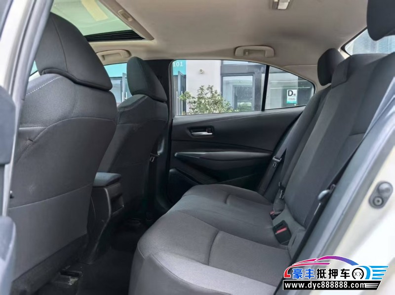 20年丰田卡罗拉轿车抵押车出售