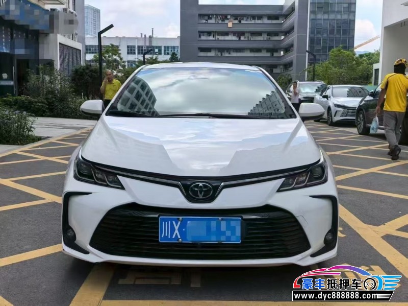 抵押车出售20年丰田卡罗拉轿车