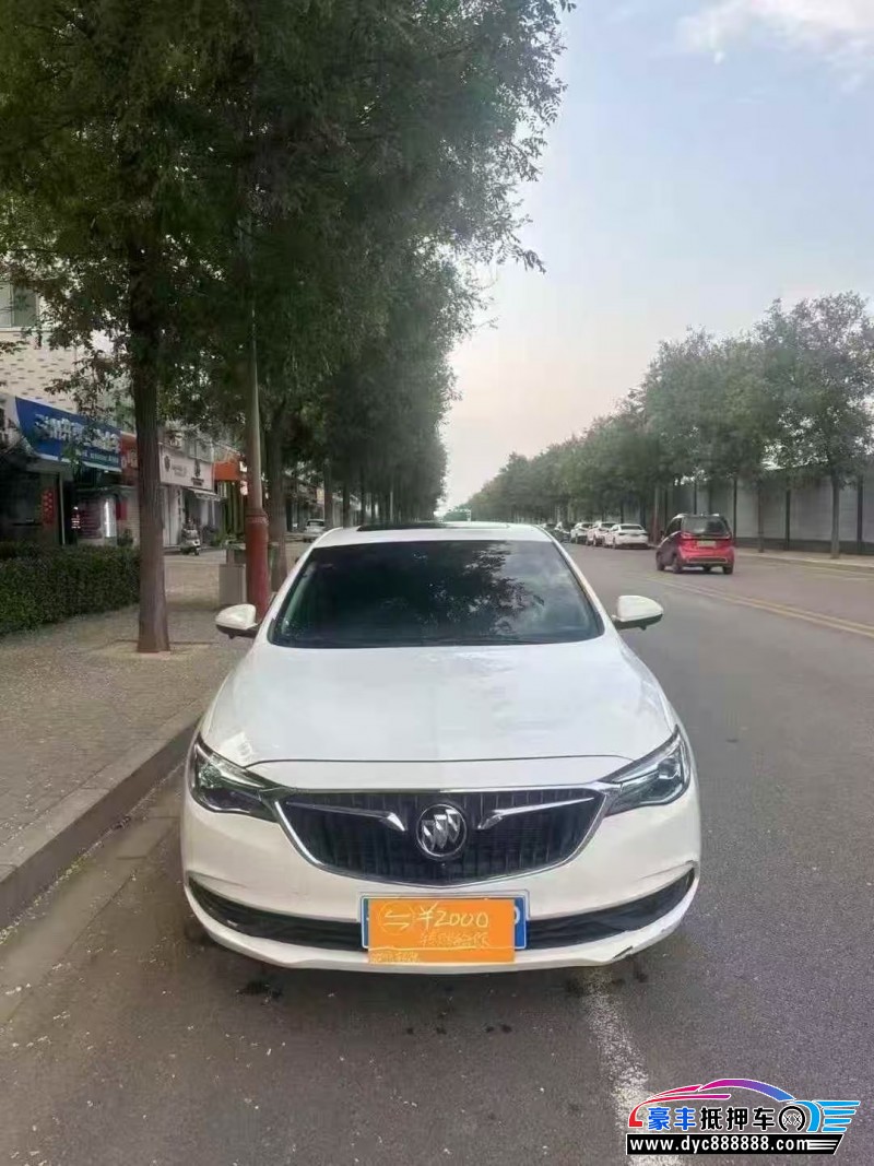 22年别克英朗轿车抵押车出售