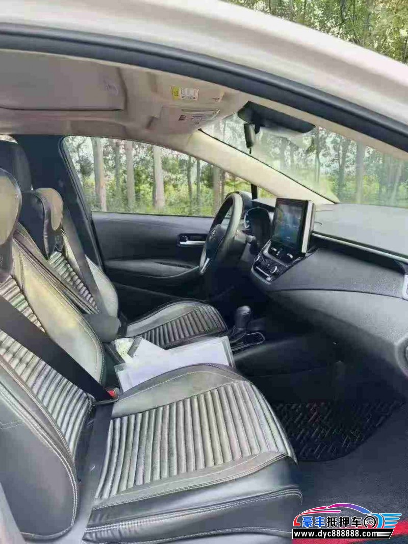 22年丰田卡罗拉轿车抵押车出售