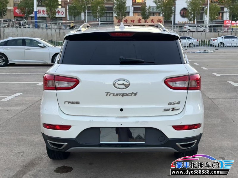 15年传祺GS4轿车抵押车出售