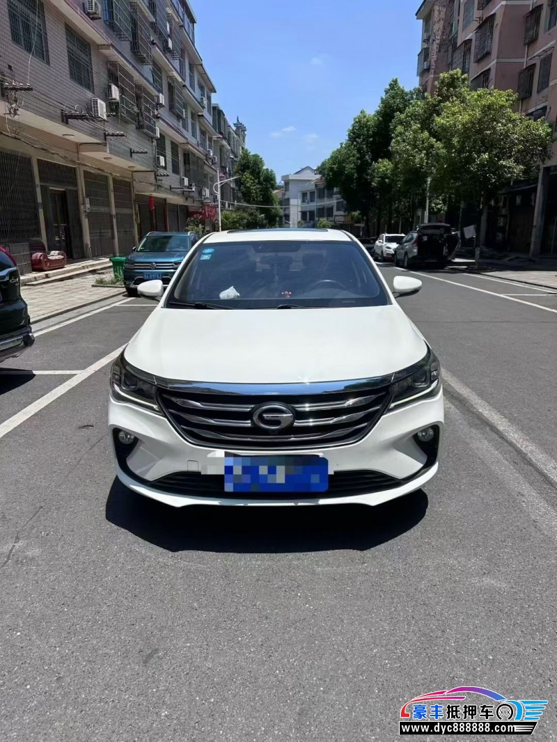 19年传祺GA4轿车抵押车出售