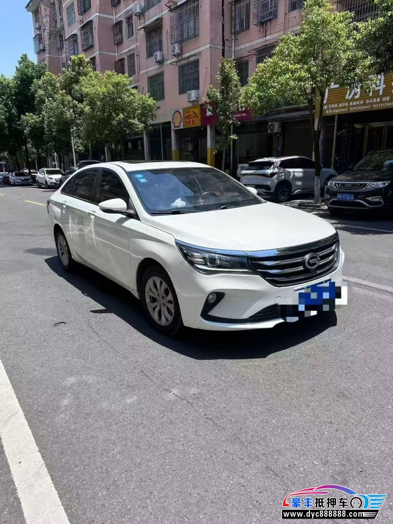 19年传祺GA4轿车抵押车出售