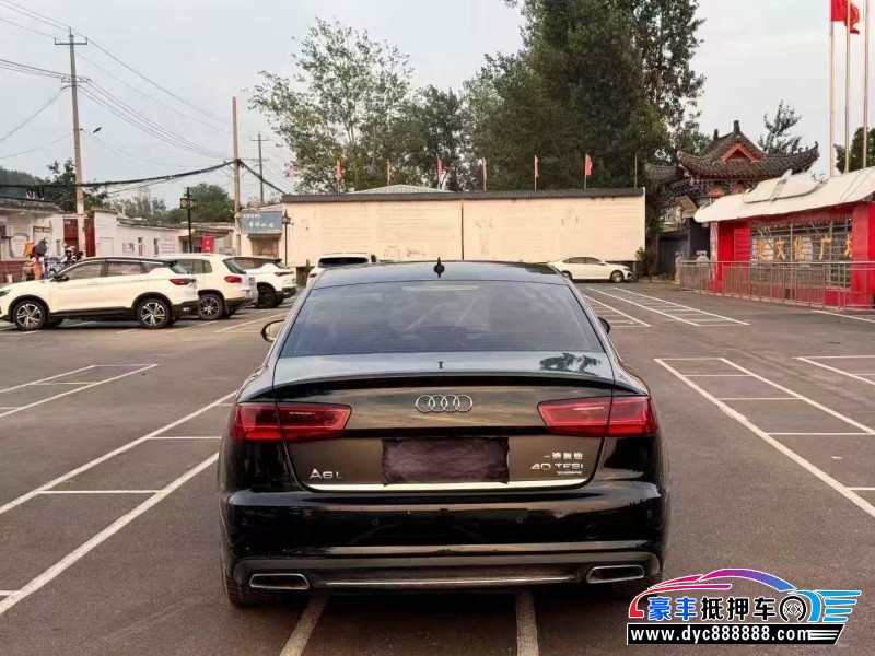 18年奥迪A6L轿车抵押车出售
