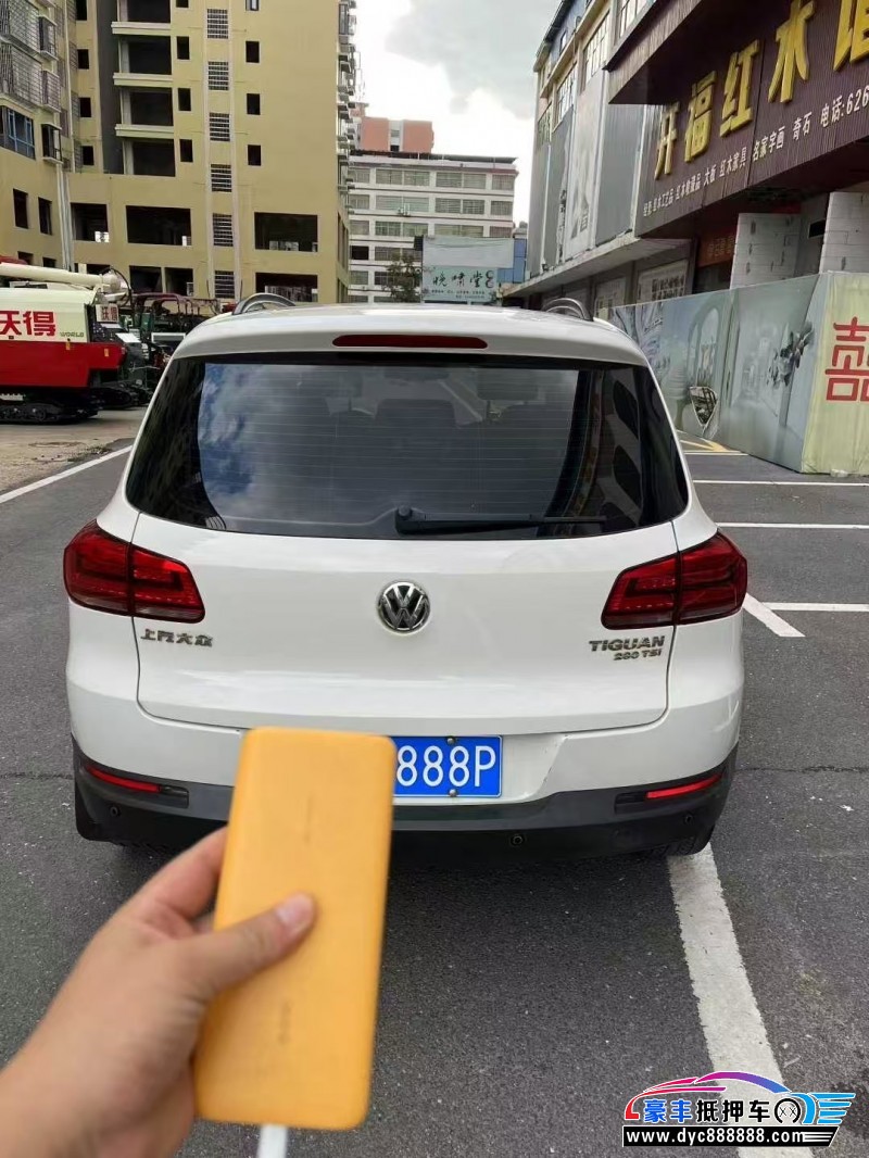 18年大众途观轿车抵押车出售