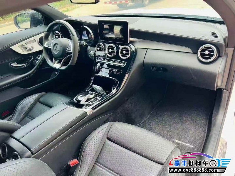 18年奔驰C级AMG轿车抵押车出售