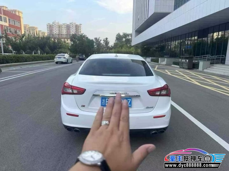 16年玛莎拉蒂Ghibli轿车抵押车出售