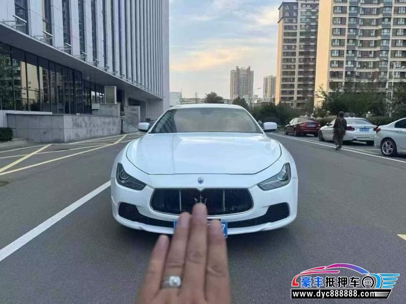 16年玛莎拉蒂Ghibli轿车抵押车出售