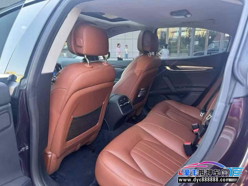 17年玛莎拉蒂Ghibli轿车抵押车出售