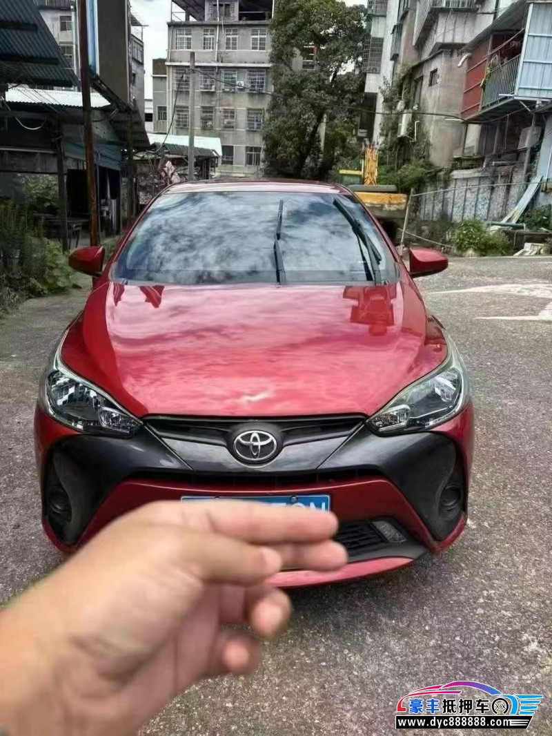 20年丰田YARiS L 致炫轿车抵押车出售