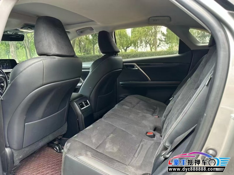 20年雷克萨斯RX轿车抵押车出售