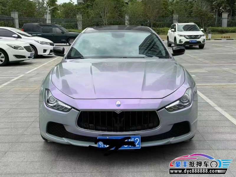 17年玛莎拉蒂Ghibli轿车抵押车出售