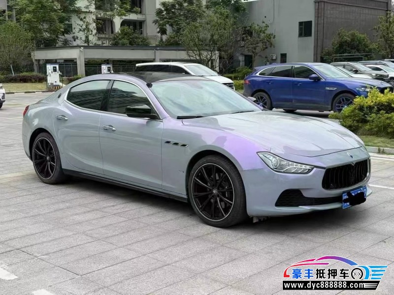17年玛莎拉蒂Ghibli轿车抵押车出售