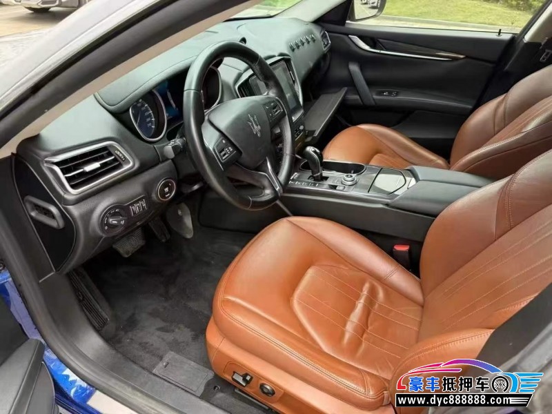 17年玛莎拉蒂Ghibli轿车抵押车出售