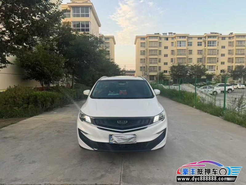 21年吉利嘉际轿车抵押车出售