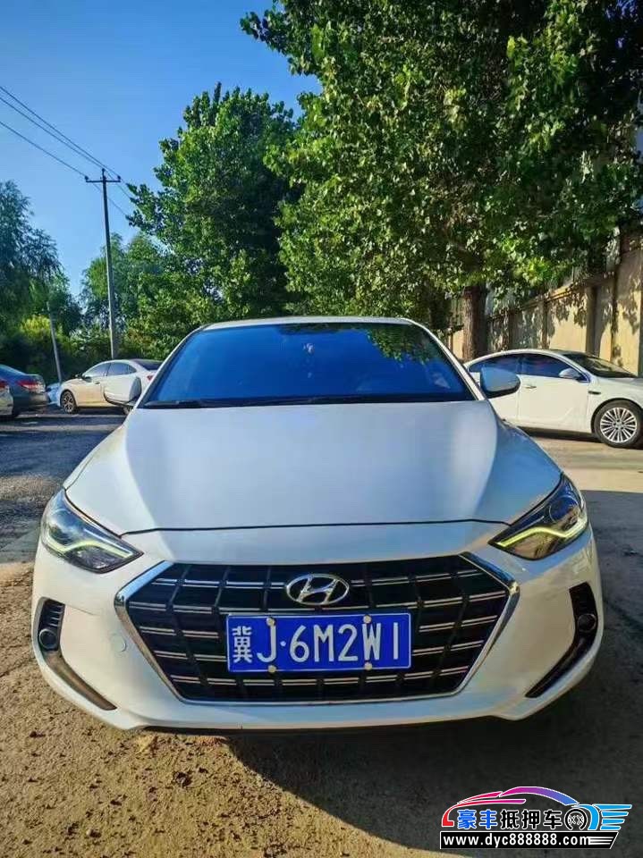 20年现代领动轿车抵押车出售