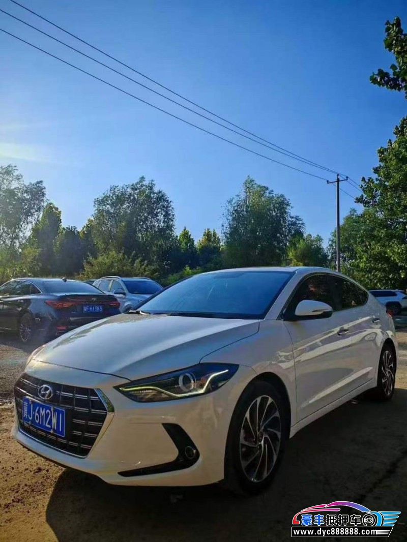 20年现代领动轿车抵押车出售