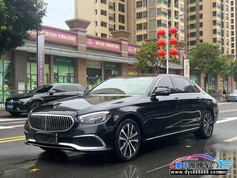 22年奔驰E轿车抵押车出售