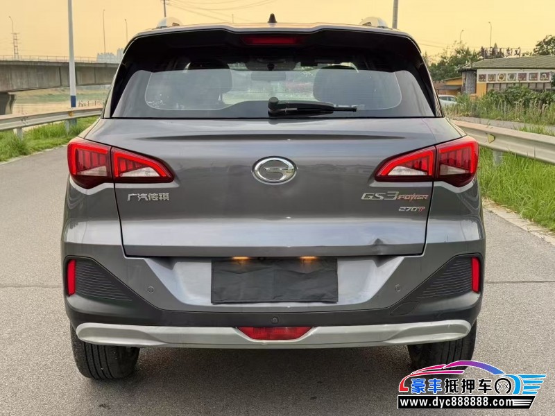 22年传祺gs3轿车抵押车出售