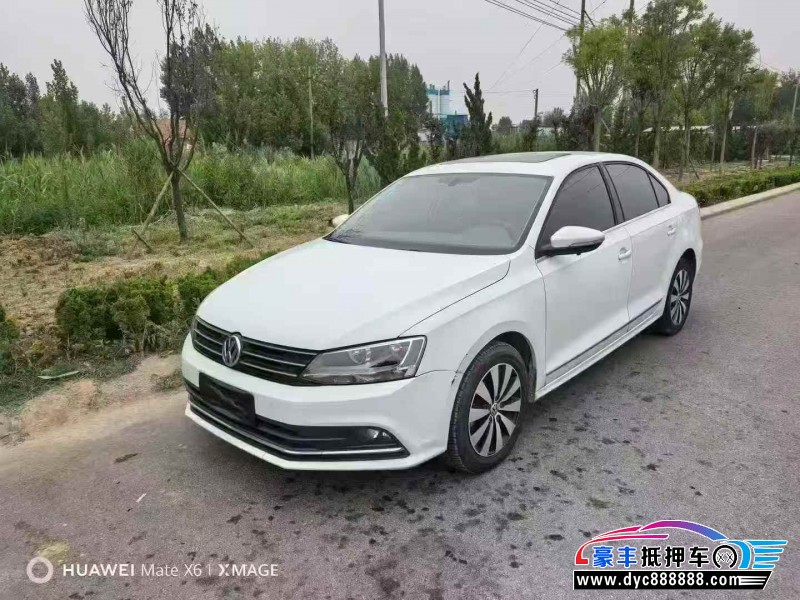 18年大众速腾轿车抵押车出售