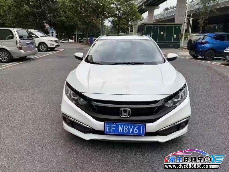 21年本田思域轿车抵押车出售