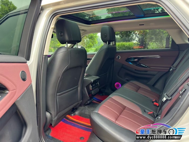 22年路虎揽胜极光轿车抵押车出售