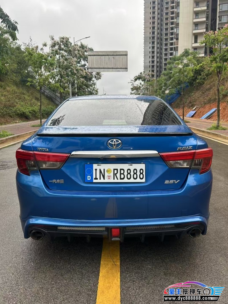 14年丰田锐志轿车抵押车出售