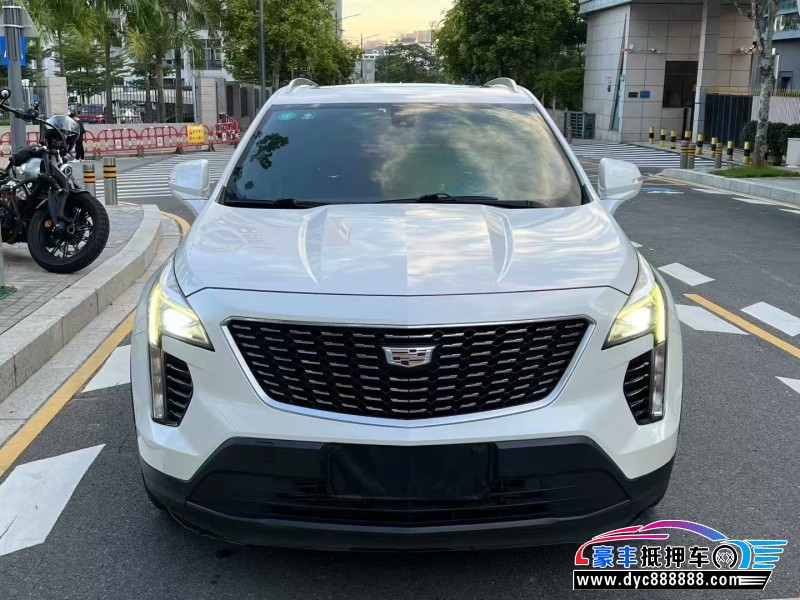 20年凯迪拉克XT4轿车抵押车出售