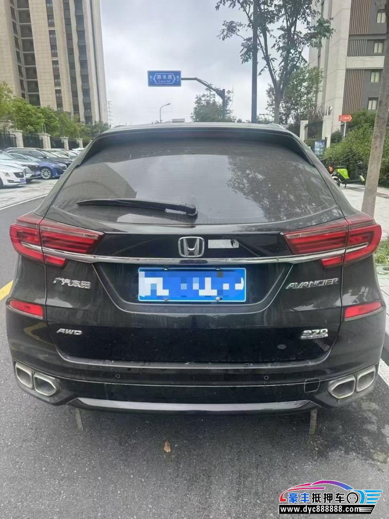 22年本田冠道SUV抵押车出售