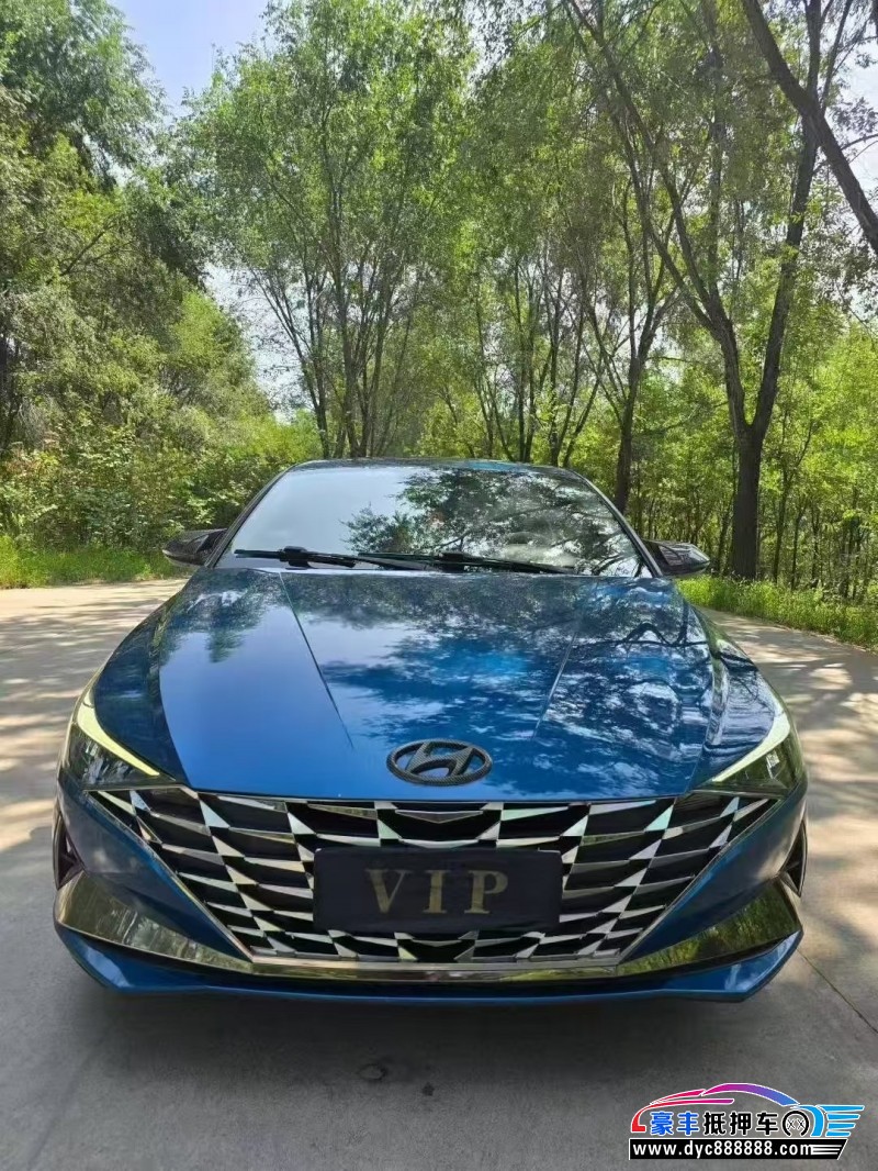 21年现代伊兰特轿车抵押车出售